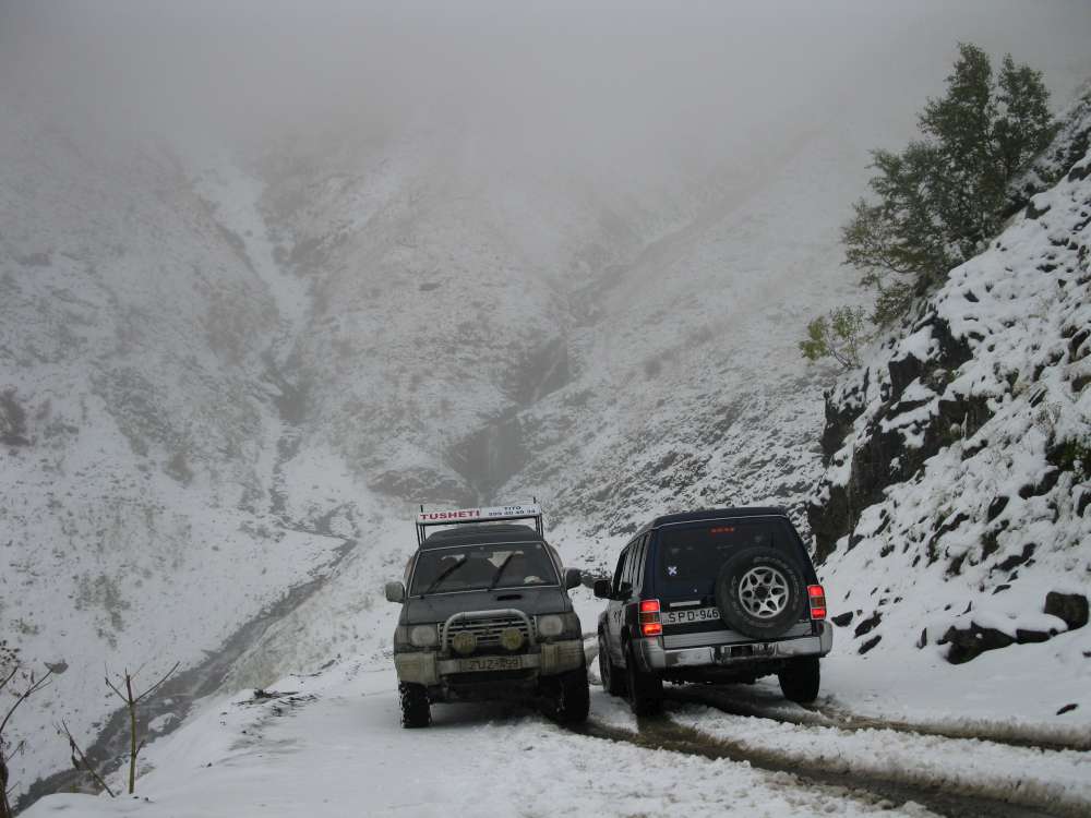 Tusheti Abano Pass Tuszetia pod Abano